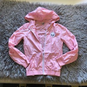 Pink Alien Windbreaker Jacket
